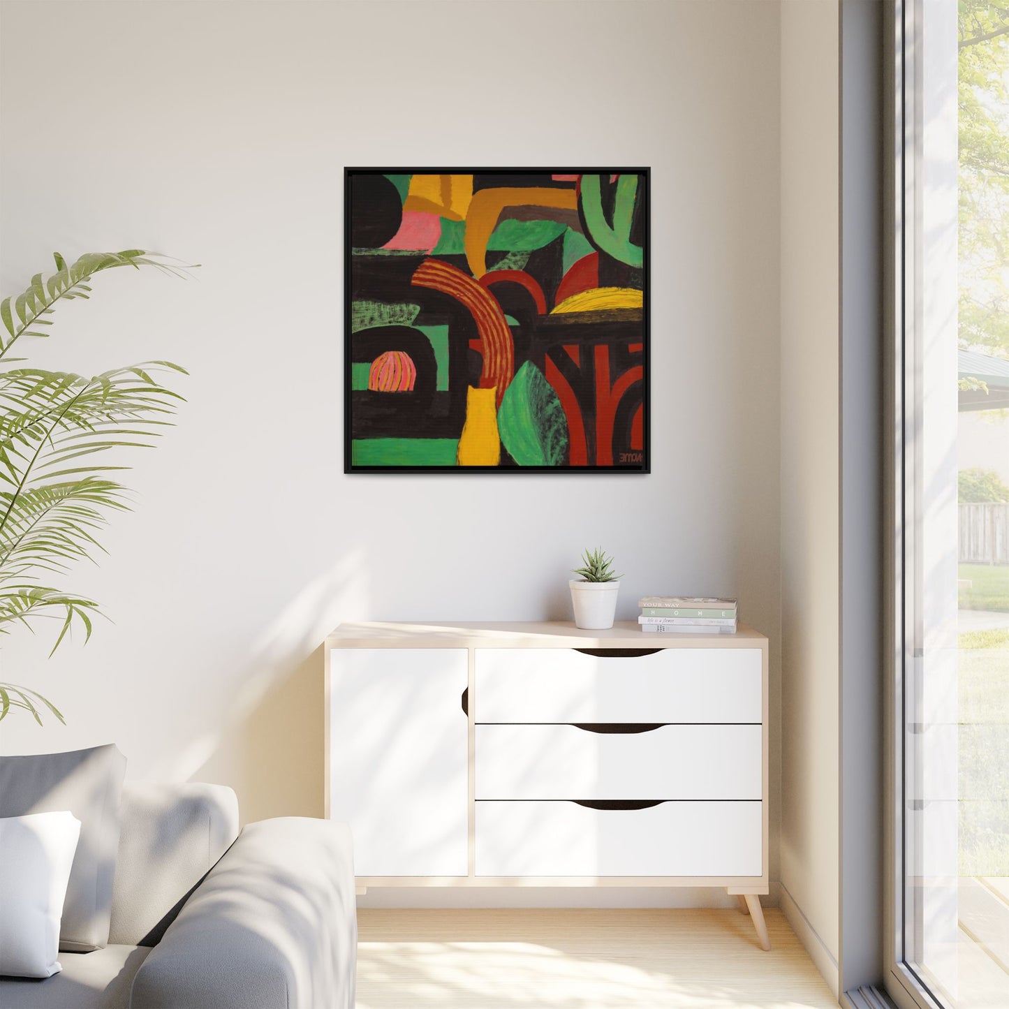 Modern painting Art Print