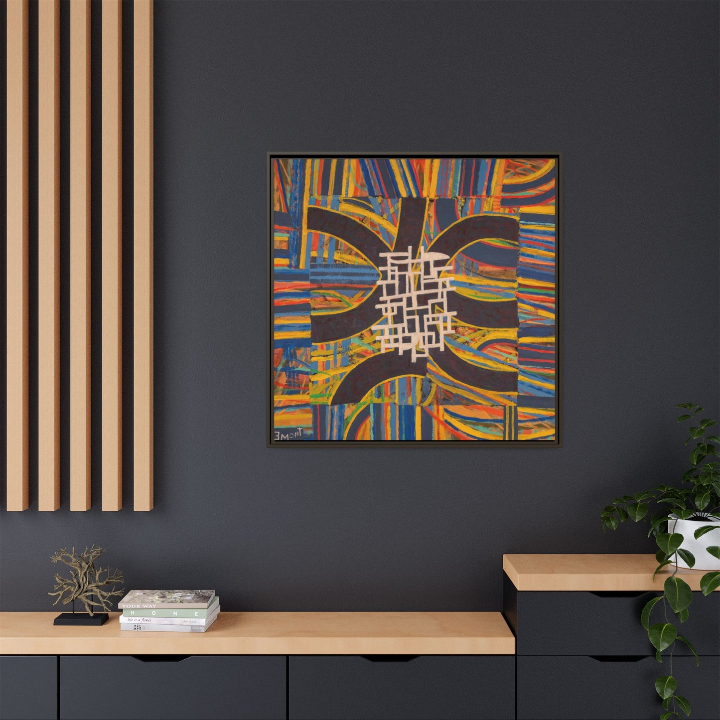 Large vibrant wall Art