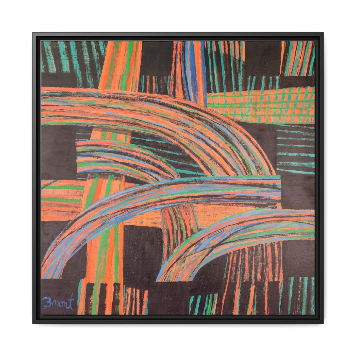 Colorful Abstract by Monte Dean