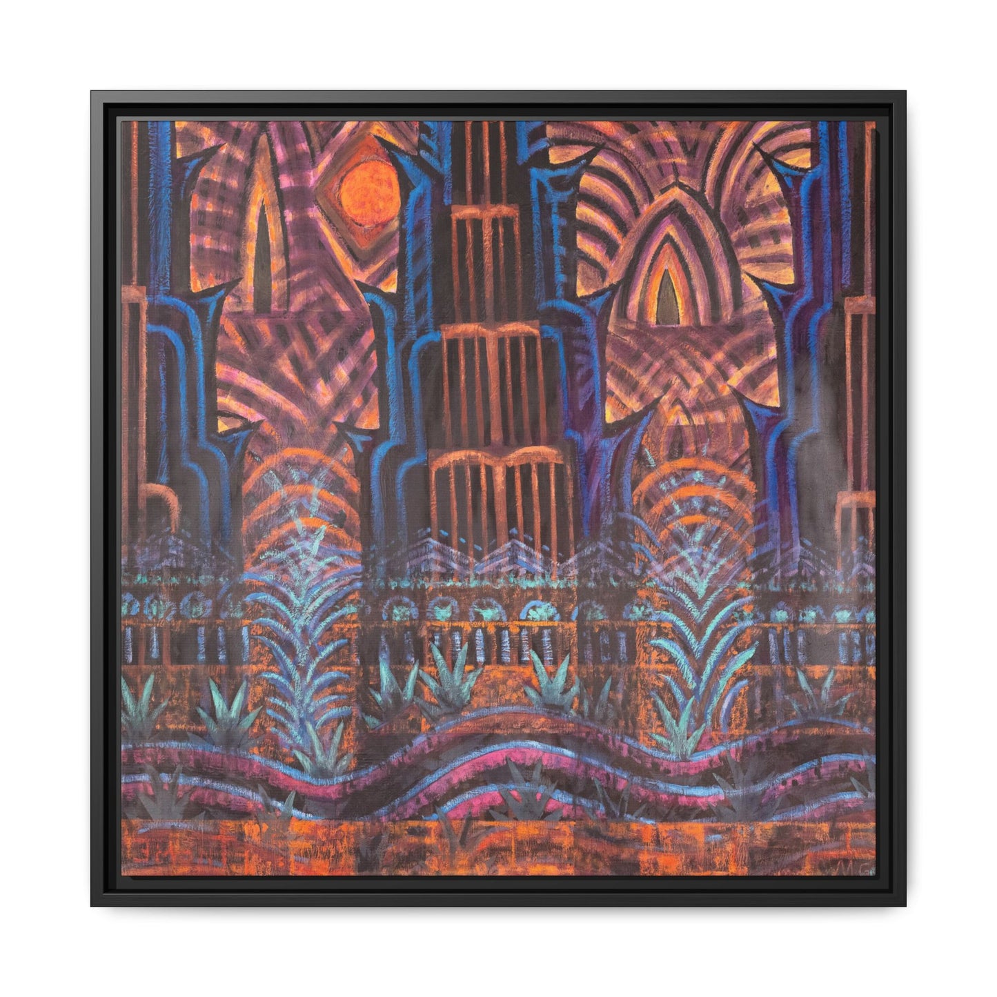 Vibrant Abstract Art